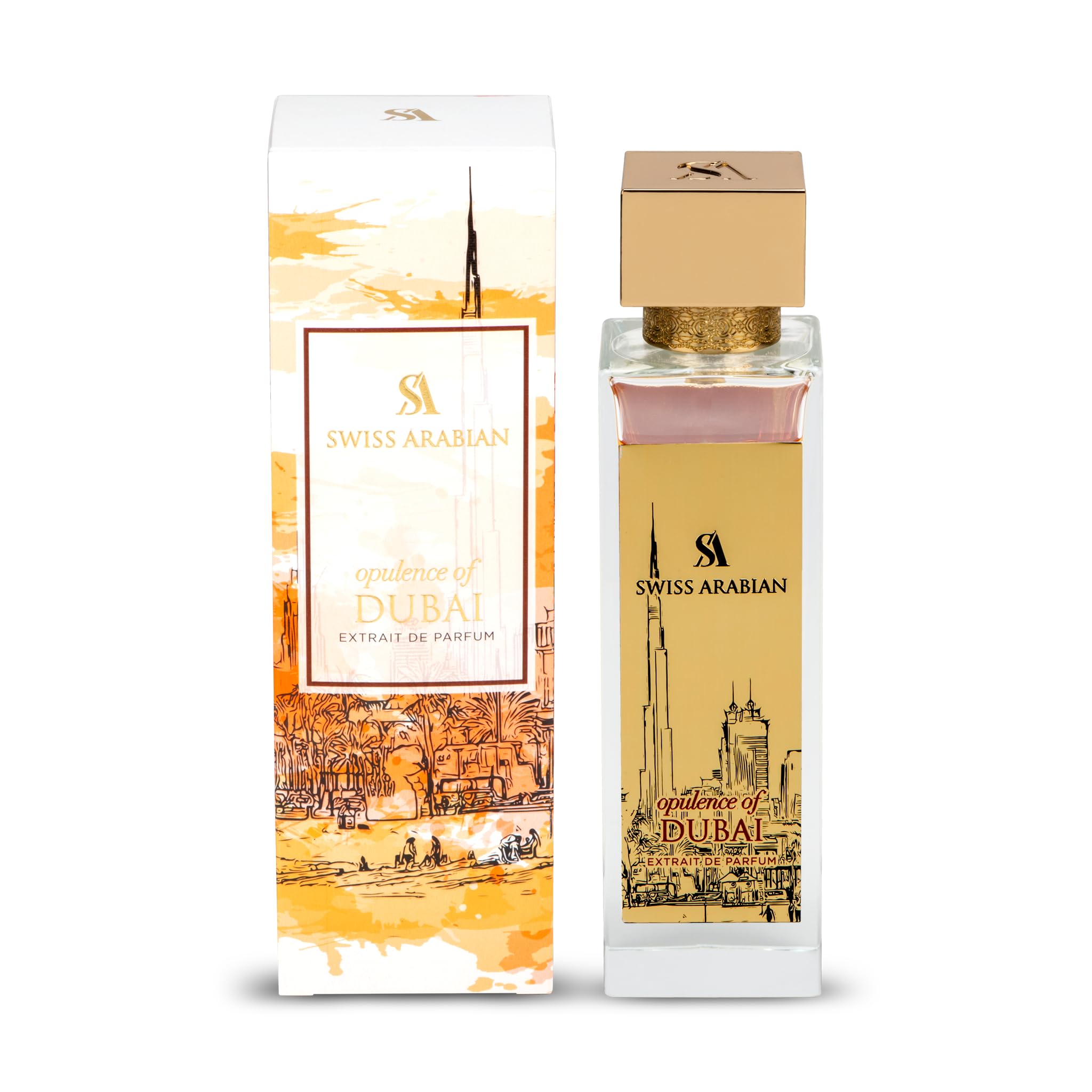 Swiss Arabian Opulence Of Dubai Unisex Extrait De Parfum 100ml