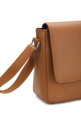 K London Real Leather Crossbody Sling Bag |Bag For Mobile Phone| Pouch Bag For Women & Girls | Shoulder Bags (Tan) (2202_Tan)