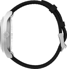 Timex Men's Analogue Quartz Watch with Fabric Strap TW2V64500, Black, strap