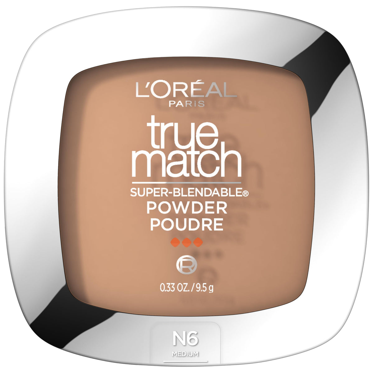 L’Oréal Paris (N6 Honey Beige) - L'Oreal True Match Super-Blendable Powder, Honey Beige [N6], 10ml