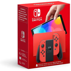 Nintendo Switch (OLED Model) Mario Red Edition With Joy-Con