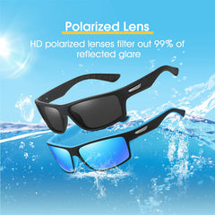 Orrstarry Polarised Sunglasses Mens 2 Pack Sports Sunglasses for Men Women Fishing Running Cycling with UV Protection 3046