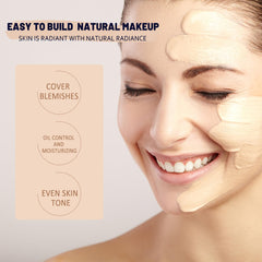 CC Cream, Foundation Primer Cream, Light Multi Purpose Facial Concealer, Repairs and Brightens Skin, Color Correcting CC Cream