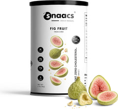 SNAACS Whole Freeze-Dried Figs | Naturally Sweet & Crunchy, No Added Sugar- 2 oz, 56 g