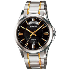 Casio Casual Analog Display Watch Silver/Gold/Black