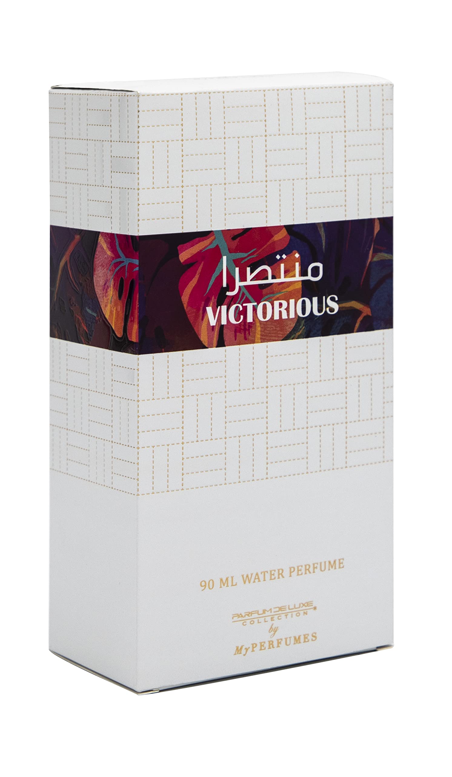 My Perfumes VICTORIOUS from PARFUM DELUXE Non Alcoholic Halal Perfume for Men and Women 90ml Long Lasting and Alcohol Free