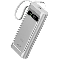 TALIX Laptop Power Bank, 20000mAh Portable Charger 190W Total Output, 3-Port Fast Charging (140W Max), Built-in USB-C Cable,High-Capacity External Battery Pack for MacBook,Dell,Computer,iPad,iPhone 17