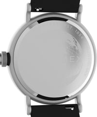 Timex 43 mm Harborside Coast Watch - Black/Black/Silver-Tone/Green