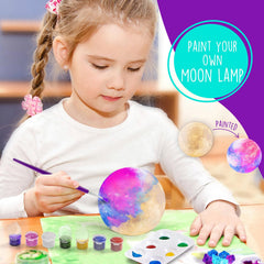 ONE TO FOUR Unicorn Terrarium Gifts for Kids - Light Up Terrarium Crafts Kit with DIY Moon Lamp - Unicorn Toys for Girls - Arts and Crafts Birthday Gift for Girls Ages 4 5 6 7 8-12 Year Old