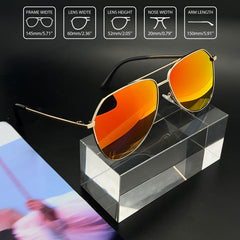 Joopin Sunglasses for Men Women, Polarized Classic Sunglasses Lightweight Metal Frame UV400 Protection