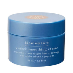 Bioelements V-Neck Smoothing Creme, Anti-Aging Chin-to-Chest Cream, Target Fine Lines, Weathered Skin & Spots, Vegan, Gluten Free, Never Tested on Animals - 1.5 fl oz