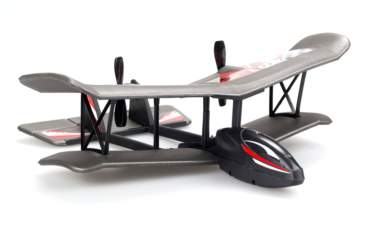 Silverlit Flybotic Bi-Wing Evo RC Plane- Red