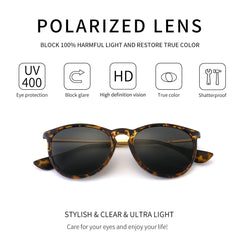 SUNGAIT Vintage Round Sunglasses for Women Men Classic Retro Designer Style