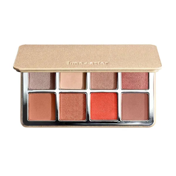 Lune+Aster Sunstone Eyeshadow Palette | Waterproof Eyeshadow Palette With Matte And Shimmer Finish, Mirrored Compact - 8 Shades