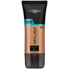 L'Oréal Paris Infallible Pro Glow Longwear Foundation, 210 Classic Tan, 30 ml, Amazon Exclusive