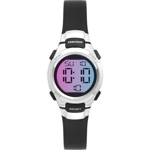 Armitron Sport Women's 45/7012 Digital Chronograph Resin Strap Watch