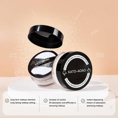 Matte Face Powder | Matte Pressed Finishing Powder,Clarifying Matte Pressed Setting Powder, Oil Control, Long Lasting, Lightweight Setting Powder Cover Fine Lines & Imperfections, Makes