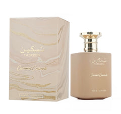 Taskeen Caramel Cascade Perfume By Paris Corner 100 ML EDP Unisex Gourmand Fragrance (Inspired By Bianco Latte)
