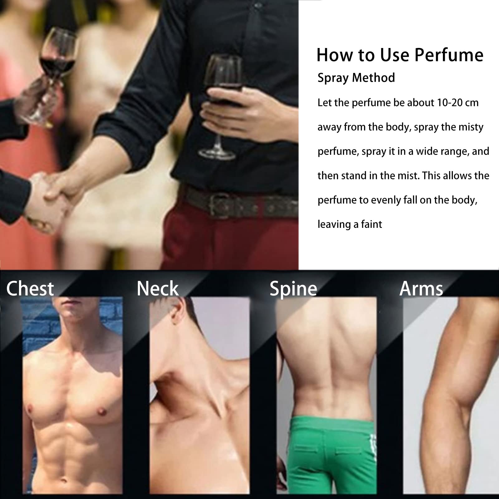 55ml Men's Cologne Perfume, Blue Perfume, Long Lasting Light Fragrance Style Azure Ocean Cologne for Attend Parties, Weddings and Other Occasions