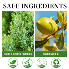 Rosemary Haircare Gift Set - Rosemary Essential Oil For Hair Growth 3pcs Gift Set Rosemary Oil For Hair Growth Pure Organic Rosemary Oil Natural Rosemary Water Spray For Hair Loss, Dry Scalp Treatment