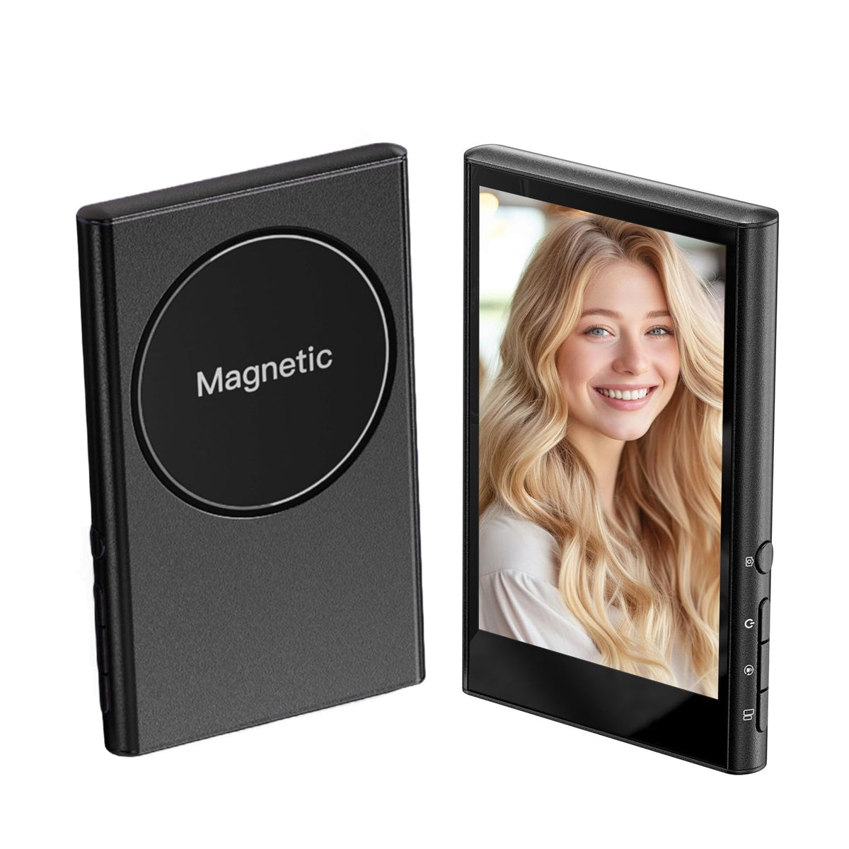 Excefore Wireless Phone Vlog Selfie Monitor Screen with Universal Magnetic Mount, Stable Rear Camera Wireless Connection, Perfect for YouTube Content Creators, Live Streaming, Vlogging