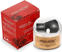 Professional Loose Face Powder, Makeup Kit Loose Powder, Facial Cosmetic for Setting or Foundation, Lightweight, Long Lasting(Gold)