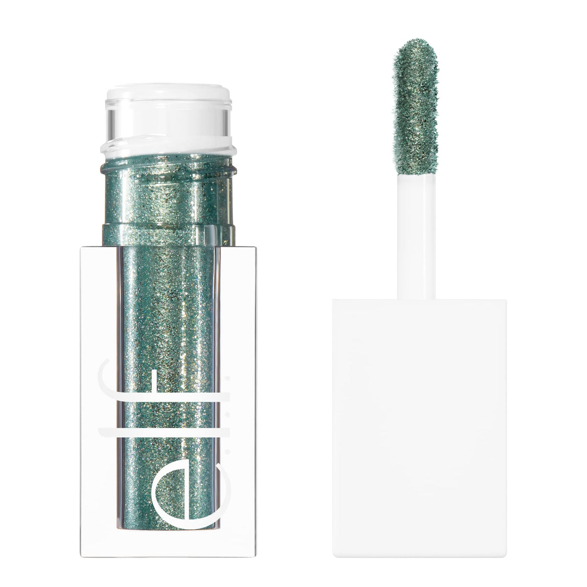 e.l.f. Liquid Glitter Eyeshadow, One Swipe Coverage, Comfortable Wear with Minimal Fallout, Long-Lasting Glitter, Mermaid Shimmy