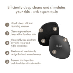 Geske Facial Brush 4 In 1 Gray