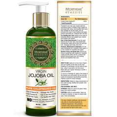 Morpheme Remedies Cold Pressed Virgin Jojoba Oil - 120ml