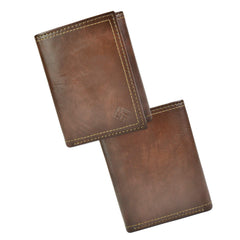 Columbia Men's RFID Trifold Wallet - Brown Marble