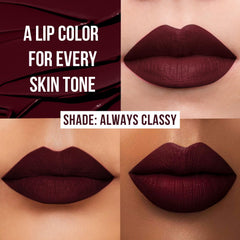 INSIGHT Cosmetics 24 Hrs Non Transfer Matte Lipstick, LL03=22