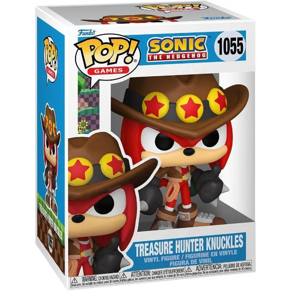Funko Pop Games: Sonic - Treasure Hunter Knuckles The Echidna - Sonic The Hedgehog