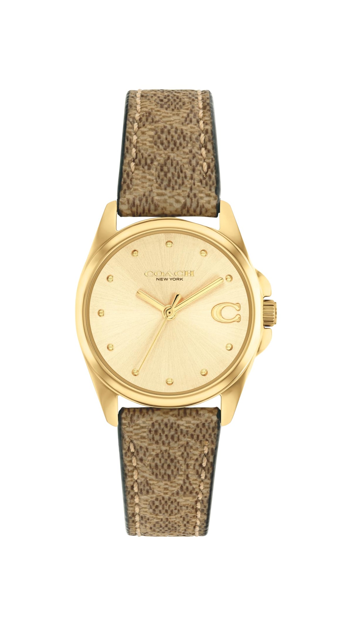 Coach GREYSON Men's Watch, Analog-Champagne Gold