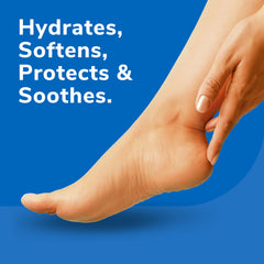 Dr. Scholl's Severe Cracked Heel Repair Restoring Balm 2.5oz, with 25% Urea for Dry, Cracked Feet, Heals and Moisturizes for Healthy Looking Feet, Foot Care, Epsom Salt Soothes, Safe for Diabetics