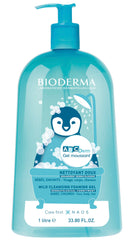 Bioderma - Abcderm - Foaming Gel - Baby Wash - Gentle Cleanser - For The Delicate Skin Of Babies And Children