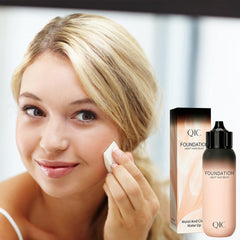 Foundation Liquid, Concealer Foundation Full Coverage, Full Coverage No Powder Sticking Lightweight Buildable Foundation, Natural Finish