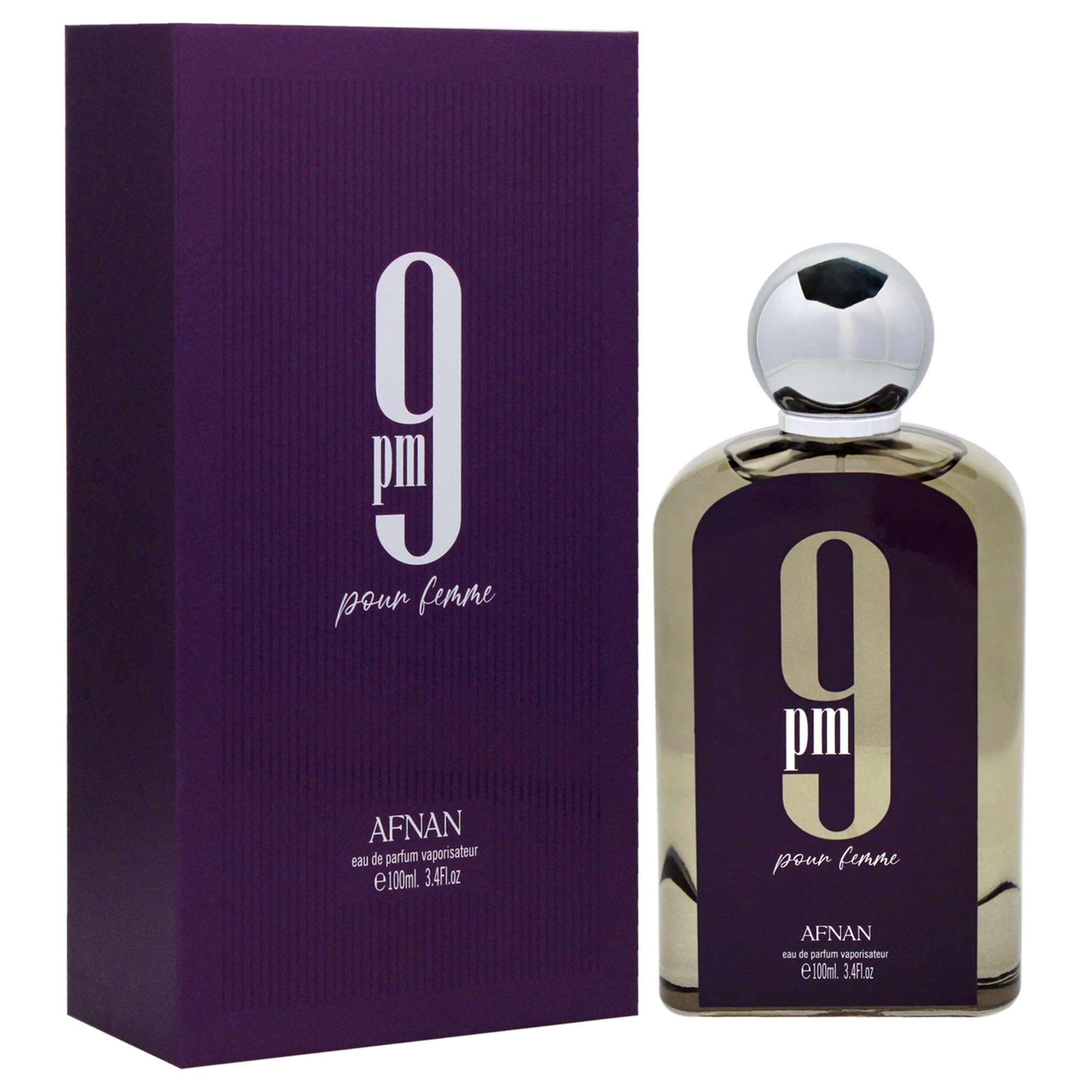 Afnan 9 PM Pour Femme EDP Spray for Women 100 ml