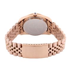 Mathey-Tissot Analog Black Dial Men's Watch - Brown