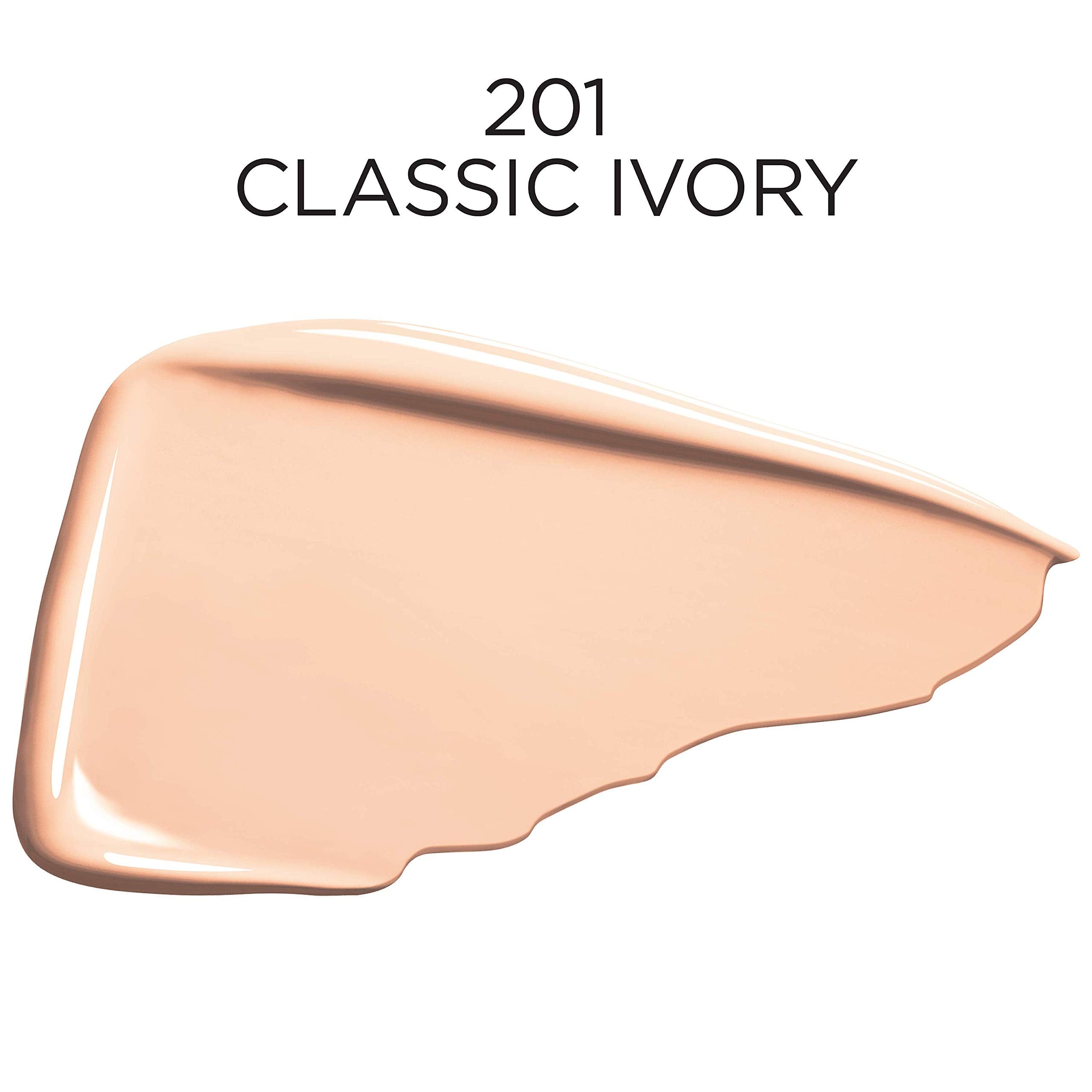 L'Oreal Paris Infallible Pro-Glow Foundation - Classic Ivory (201), 1 Ounce