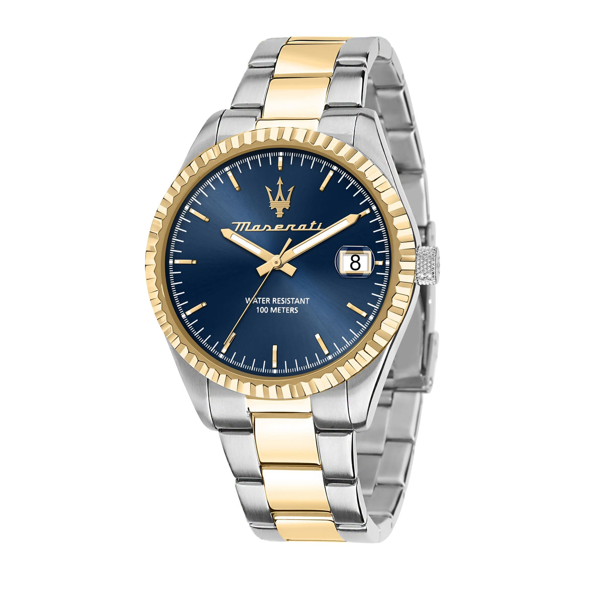 Maserati COMPETIZIONE 43 mm Men's Watch, Silver, Quartz Movement