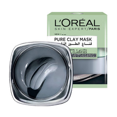 L'Oréal Paris, Face Mask, Detoxifies & Clarifies, Pure Clay, 50 ml