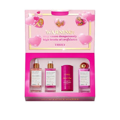 Truly Beauty The Viral Edit TikTok Viral 4 Piece Glow & Hydration Set Includes Soft Serve After Shave Oil, Birthday Sex Luxury Body Oil, Smooth Legend Serum & Unicorn Fruit Brightening Deodorant