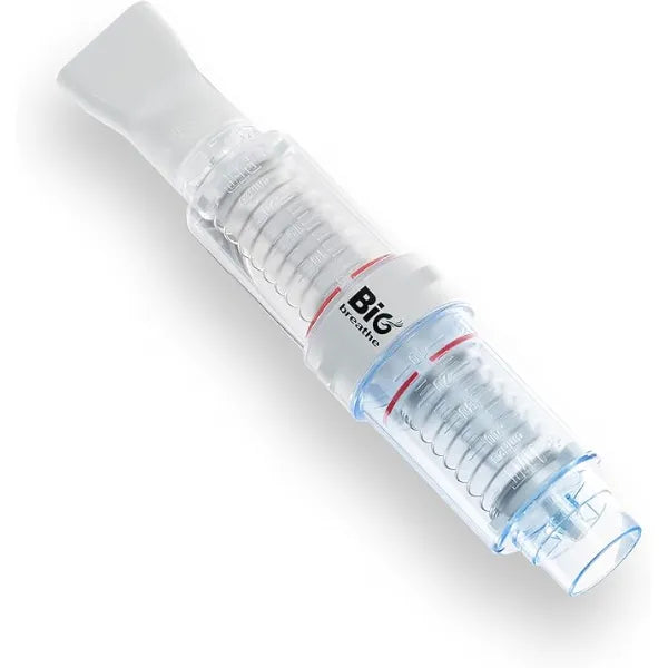 GH Innotek Co Bigbreathe IMT/PEP Breathing Exerciser Dual Action Lung Trainer for Seniors & Adult Mucus Relief, Airway Clearance, Inspiratory & Expiratory Resistance Easy to Use, Travel Ready