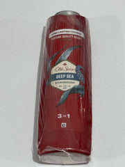 Old Spice Deep Sea 3 in 1 Multipurpose Shampoo for Hair, Face and Body 400ml, Long-lasting freshness, good fragrance, deep cleansing