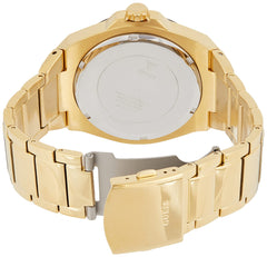 GUESS Men's 45mm Steel Bracelet & Case Quartz Grey Dial Analog Watch W1305G1