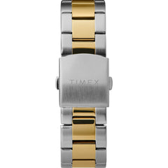 Timex Men's Dress Multi-Function Steel 45mm Watch - Two-Tone/Blue
