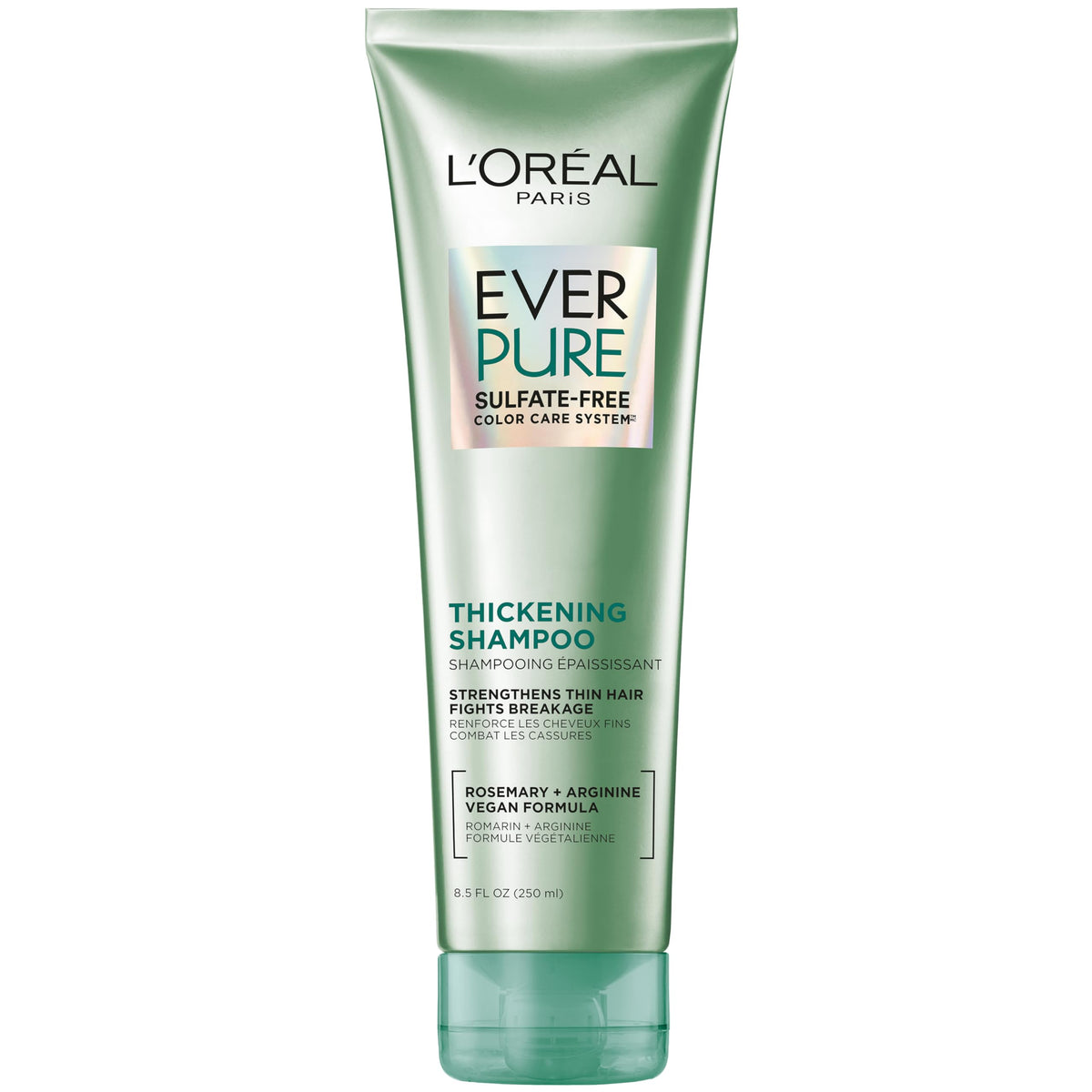L’Oréal Paris L'Oreal EverStrong Thickening Sulfate Free Shampoo, Thickens + Strengthens, For Thin, Fragile Hair, with Rosemary Leaf, 8.5 Ounces (Packaging May Vary)