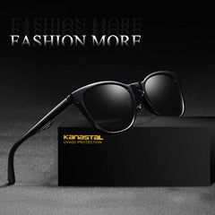KANASTAL Polarized Sunglasses for Women Men, Classic Driving Ladies Sun Glasses, Fashion Butterfly Shades for Womens Outdoor 100% UV400 Protection