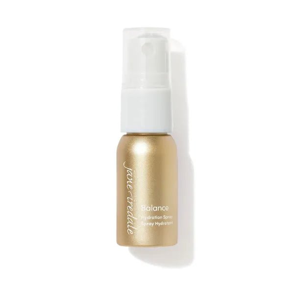 jane iredale Balance Hydration Spray, Natural Moisture-Locking Facial Mist Tones Skin and Sets Makeup for a Natural Finish, Vegan, Gluten-Free