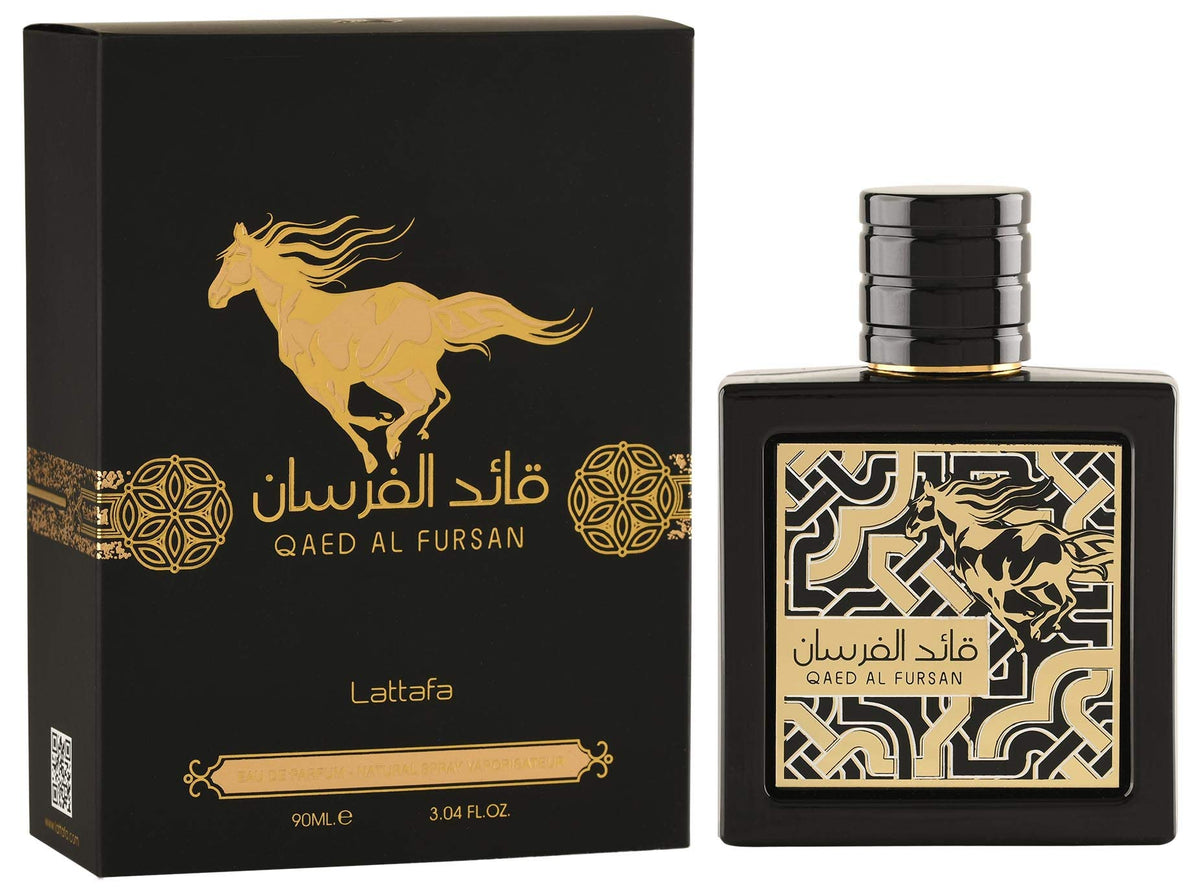 Lattafa Imported Arabic Perfume Qaa'ed Al Fursan Eau de Parfum - 90 ml (For Men & Women)